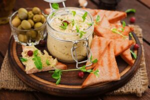 Toast houmous