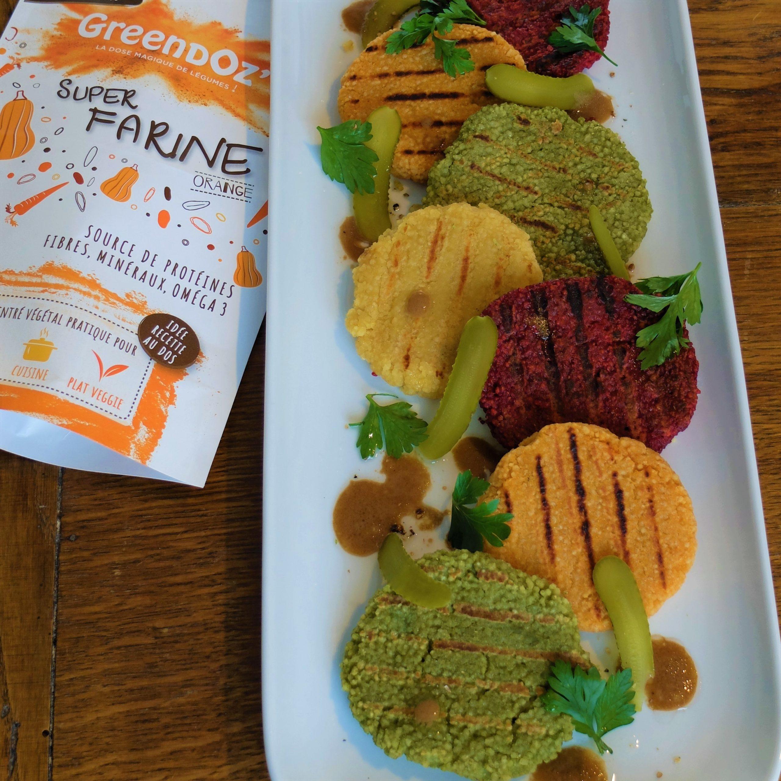 Galettes de légumes. Galettes végétales.